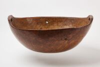 Elliptical Burl Bowl