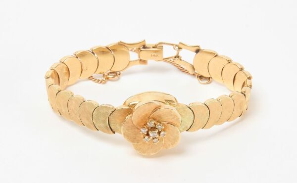 14k Gold Peekaboo Watch