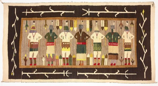 Navajo Yei Rug