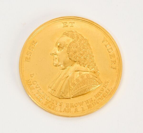 24k Gold London College of Medicine Prize Medal