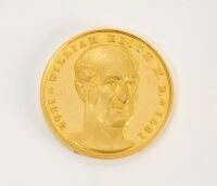 Aberdeen University Keith 22k Gold Presentation Medal