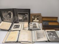 Collection of Medical and Oddity Photographs, Ephemera, Glass Slides