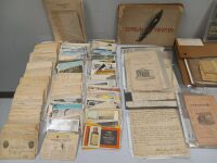 Collection of Medical and Wartime Postcards, Ephemera, and Photos - 3