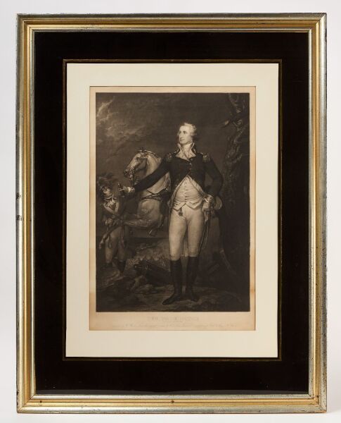 Engraving of General Washington by William Warner