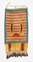 Quillwork and Beaded Bag