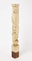 Folk Art Carved Totem - 2