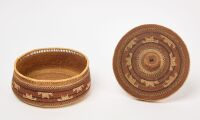 Northwest Coast Covered Basket - 2