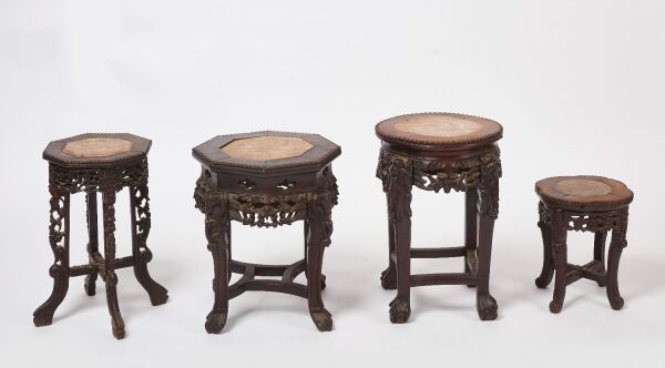 Four Small Chinese Tables