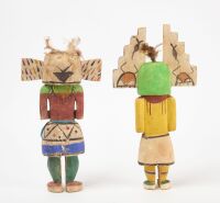 Two Katchina Dolls by the Same Maker - 2
