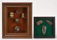 Two Groups of Native Stone Implements