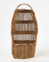 Northwest Coast Native American Winnowing Basket
