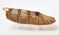 Northwest Coast Native American Winnowing Basket - 2