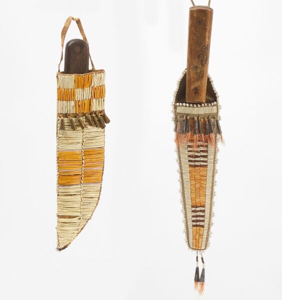 Two Native Knife Sheaths