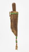 Parfleche Beaded Knife Sheath - 2