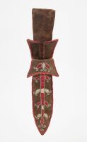 Quill Work Native Knife Sheath