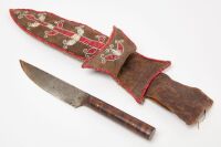 Quill Work Native Knife Sheath - 3