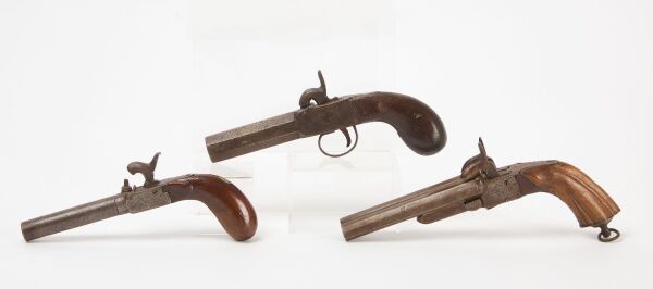 Three Flintlock Pistols