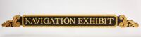 Navigation Exhibit Sign