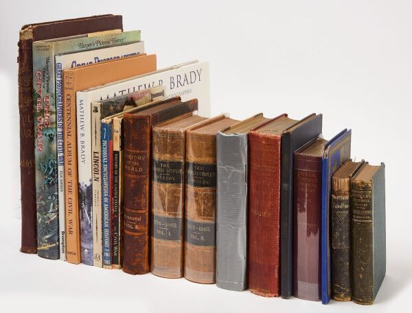 COMBINED to 8802081 and 8802081 - Large Group of American History Reference Works, Academic Pictorials and Photography