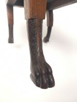 Footstool with Paw Feet - 3