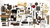 Large Mixed Group: Antique Dental/Medical, Harmonicas, Eyewear, Ephemera & Household Collectibles