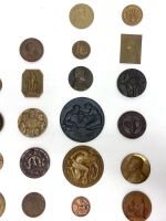 Group of European Historical, Hospital, and Military Bronze Medallions and Plaquettes - 3