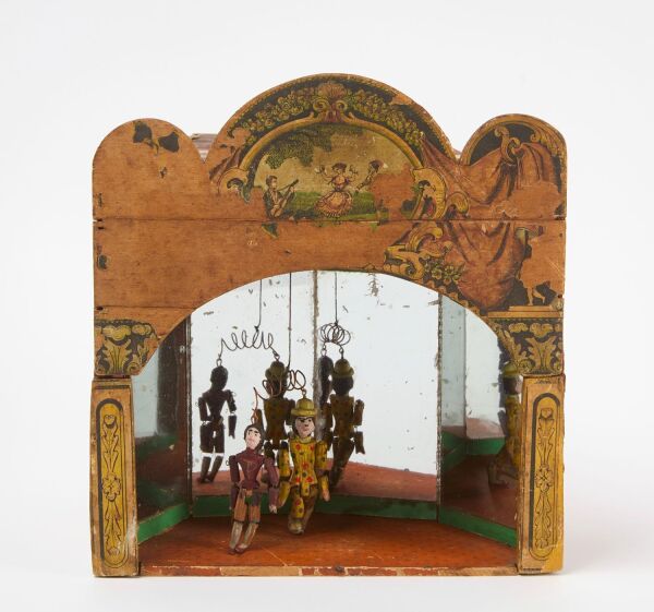James M. Cromwell Automatic Dancers Clockwork Toy