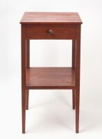 Painted One-Drawer Stand