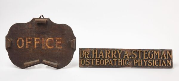 Two Signs - Office and Physician