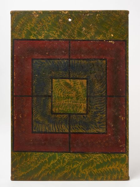 Grain-Painted Game Board