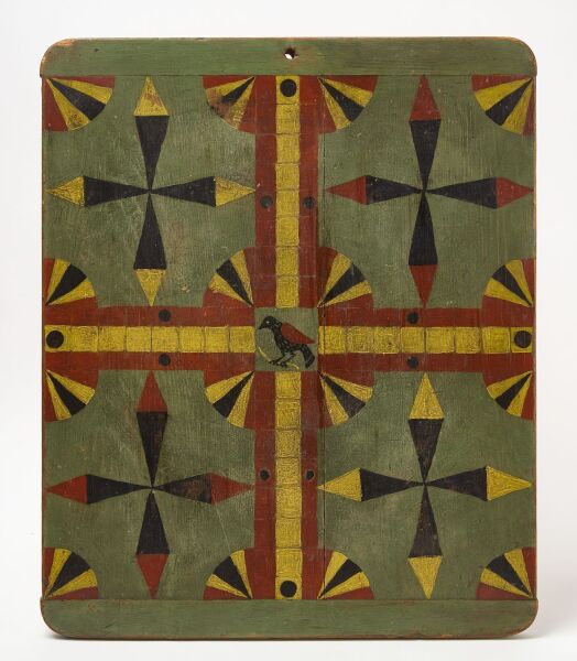 Parcheesi Gameboard with Bird