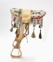 Native American Beaded Saddle