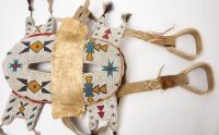 Native American Beaded Saddle - 3