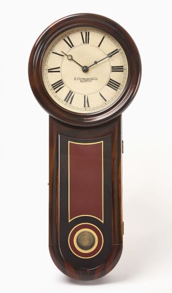 E. Howard no. 11 'Keyhole' Regulator Wall Clock