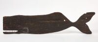 Folk Art Whale Sign