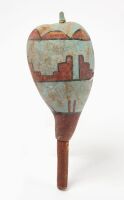 Native American Paint-Decorated Rattle