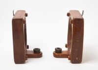 Pair of Early Port Hole Candle Sconces - 2