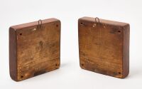 Pair of Early Port Hole Candle Sconces - 3