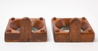 Pair of Early Port Hole Candle Sconces - 4
