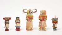 Five Katchina Dolls