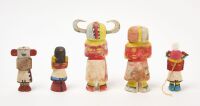 Five Katchina Dolls - 2