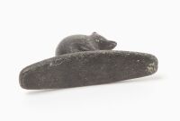Native American Bear Effigy Stone Pipe - 3