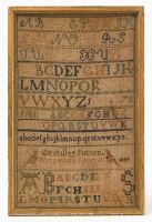 Kingwood NJ Sampler, 1833
