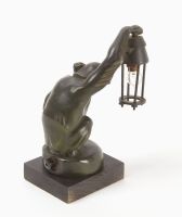 M. Leverrier - Monkey with Lamp Hood Ornament - 3
