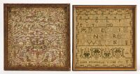 Two 18th Century Needlework Samplers