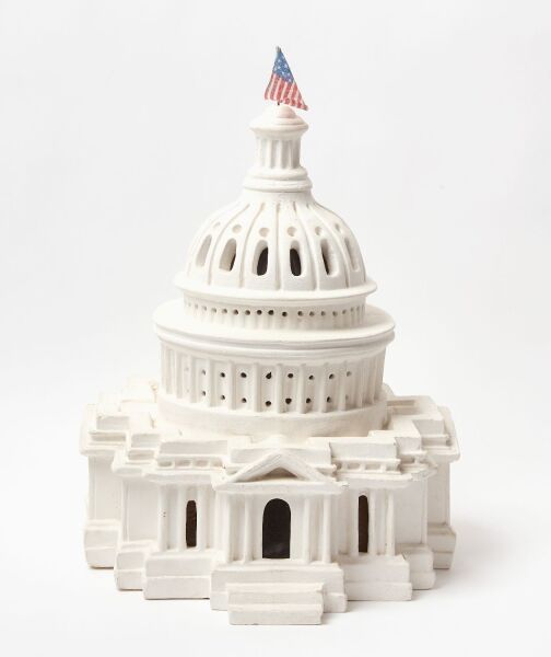 Scale Model of the United States Capital Dome Building