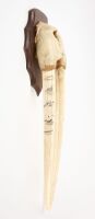 Walrus Skull with Scrimshaw Tusks - 2