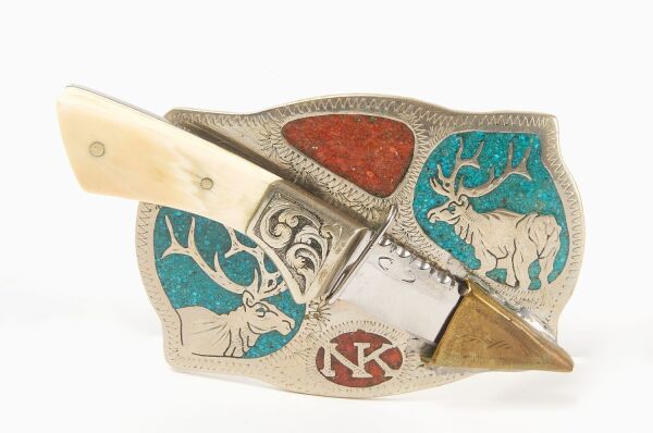 Nolen Knives Belt Buckle
