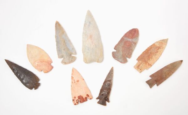Group of Eighteen Native American Projectile Points