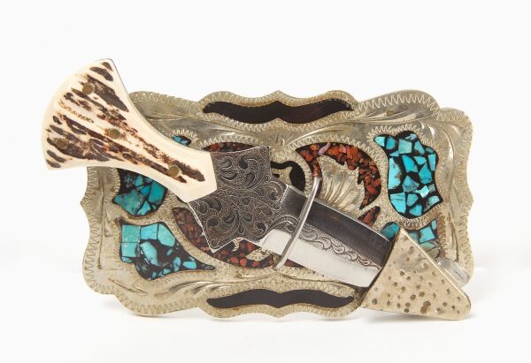 Nolen Knives Belt Buckle